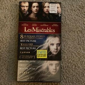 New in packaging Les Miserables DVD